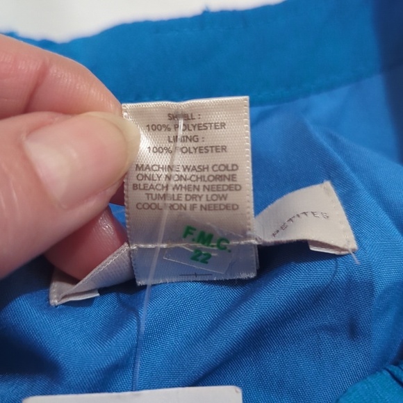 NWT LOFT Sleeveless Maxi Dress, Color Blue/Cream Size 2P - Picture 14 of 14